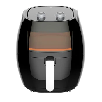 新型可視化エアフライヤー 8L 7L 6L 透明ガラス付き エアフライヤー