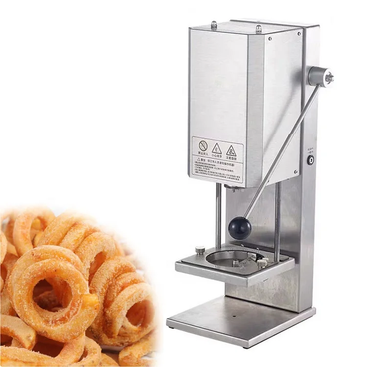 Twist Potato Slicer Curly Fries Cutter Machine Potato Spiral Slicer Potato Cutter Twister Fries Machine for Restaurants