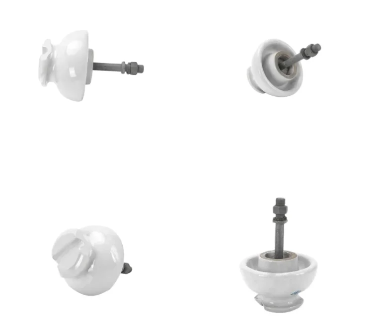 Custom pin type porcelain insulators high voltage ceramic P-20T