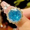 Navy blue ring-Open Size
