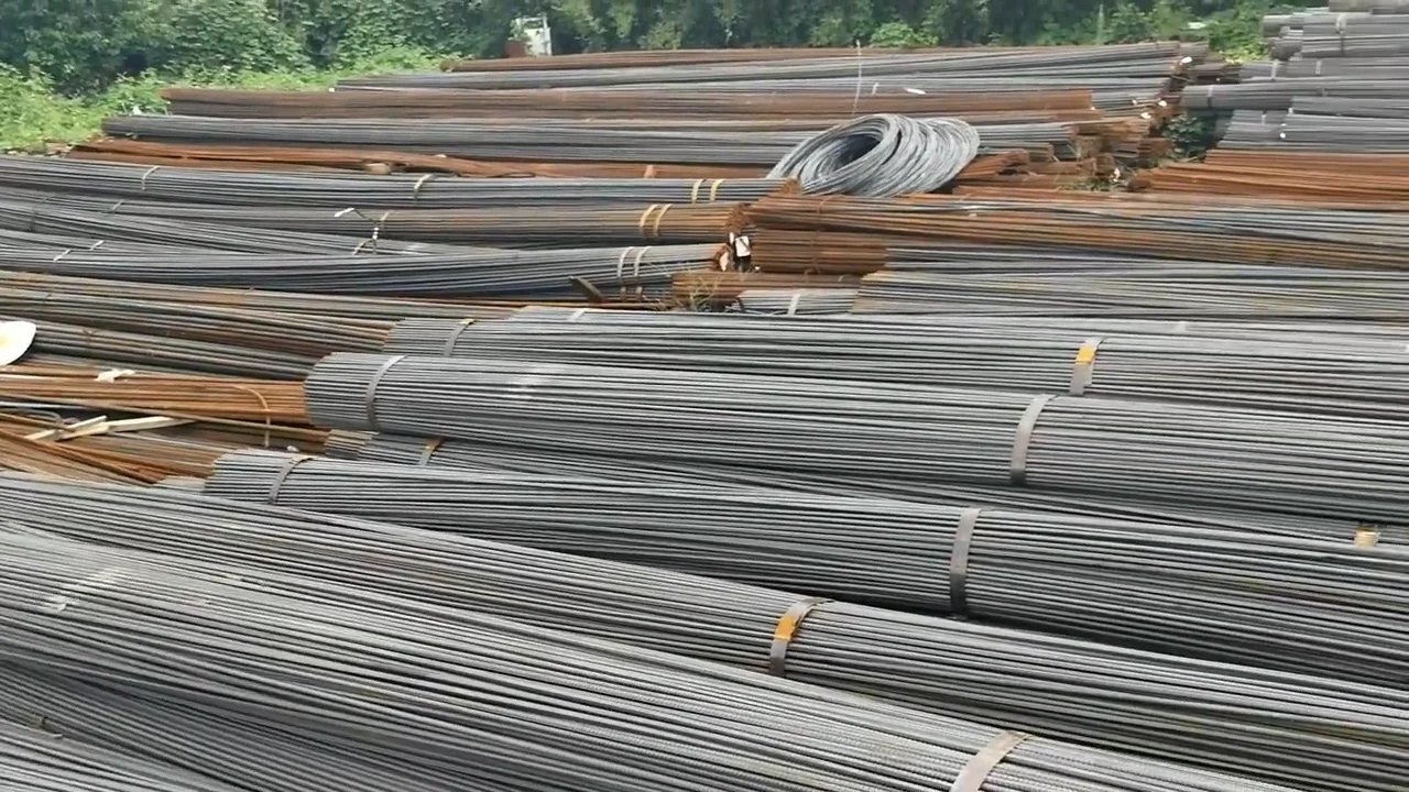 Astm A615,Bs4449,Jis G3112 Reinforcing Concrete Steel Rebar Striped ...