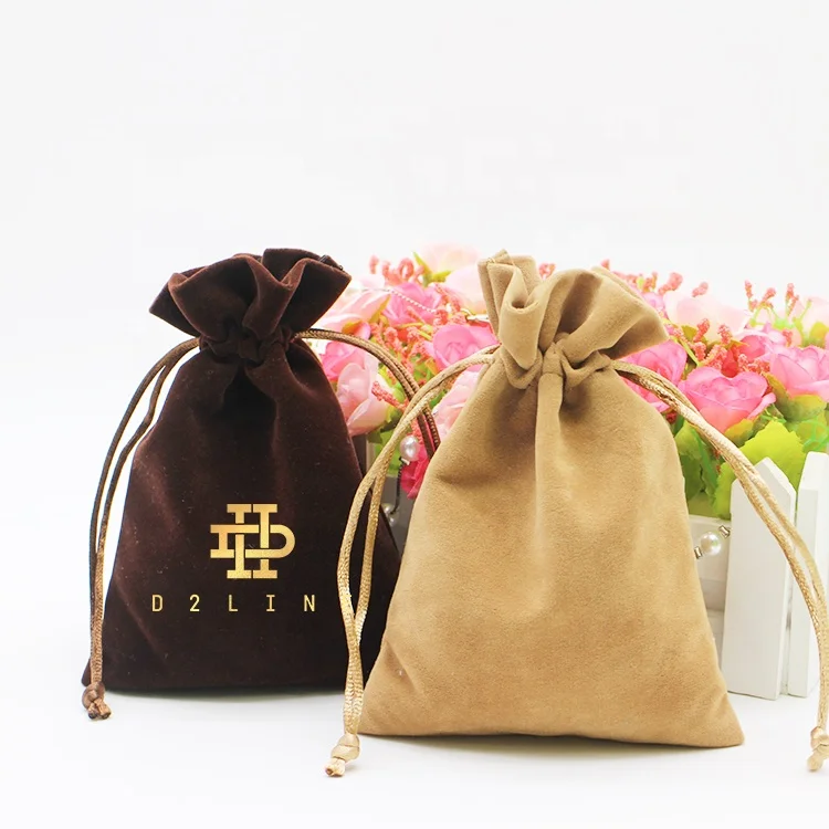 Pochette Bijoux Velour 20 Pcs Sacs En Velours, Sac Cadeau