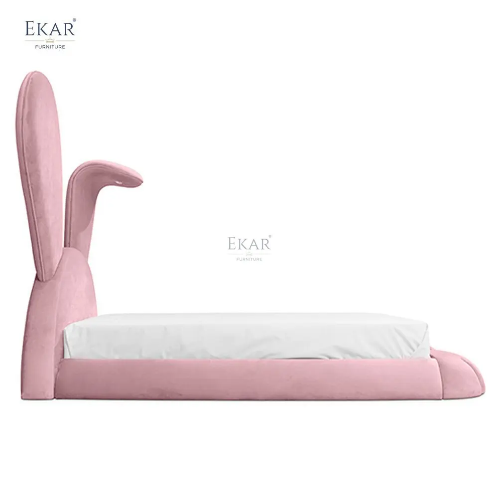 Adorable Bunny Bed with Hidden Ear-Shaped Night Light supplier