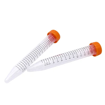 sterile plastic 15ml 50ml centrifuge tubes conical bottom centrifuge tube RCF12000g with outer thread cover