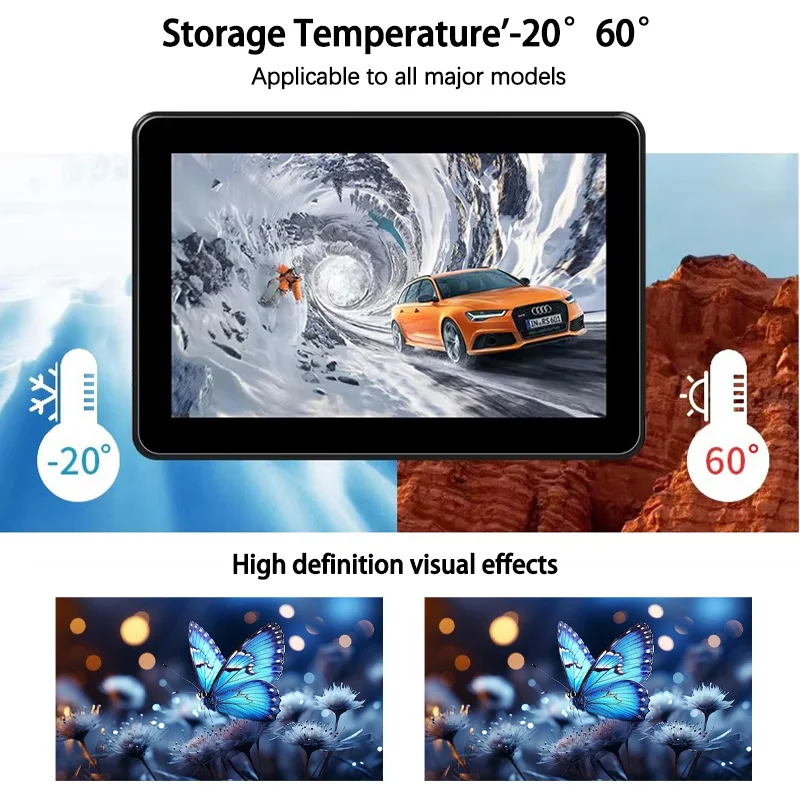 10.1inch Android Wifi with 3G Network Digital Advertising Screen Inside Taxi Back Seat Advertising
