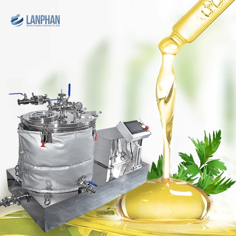 Centrifugal Distillation Oil Extractor Centrifuge Separator Machine