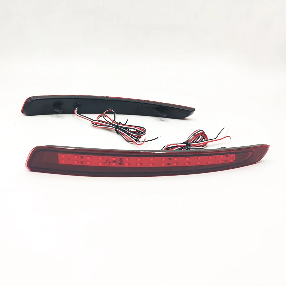 For Ford Mondeo Fusion 4 2011 2012 2013 LED Rear Bumper Reflector Brake Light Car Styling Tail Light Warning Light