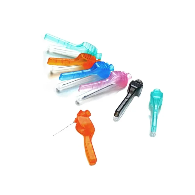 Customizable Safe and Reliable 0.5 Inch 14g-34g Stainless Steel Injector Needles Hypodermic Needles
