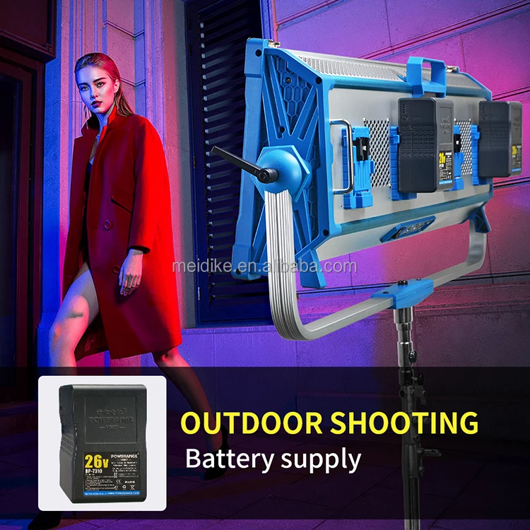 Digital AI-5000C rgbw led video film light 500w for large studio lighting with DMX