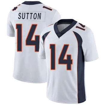 Wholesale youth/kids Denver 3 Russell Wilson 2 Patrick Surtain II Football  jersey S-XL From m.