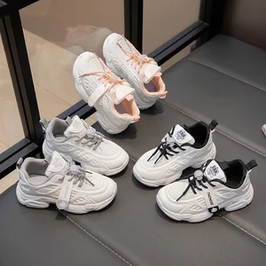 Korean Style Sneaker for Spring Summer Sports Shoes Soft Sole Breathable Mesh Boys Girls Kids' Sport Shoes