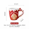Tasse Courbe Rouge 310g W220022