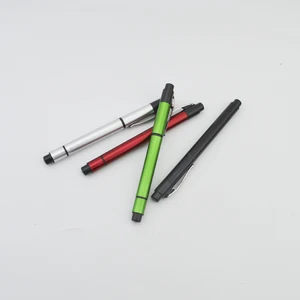 Simple macaroon color pen  Student exam ball-point pen  Learn office push-up black water pen