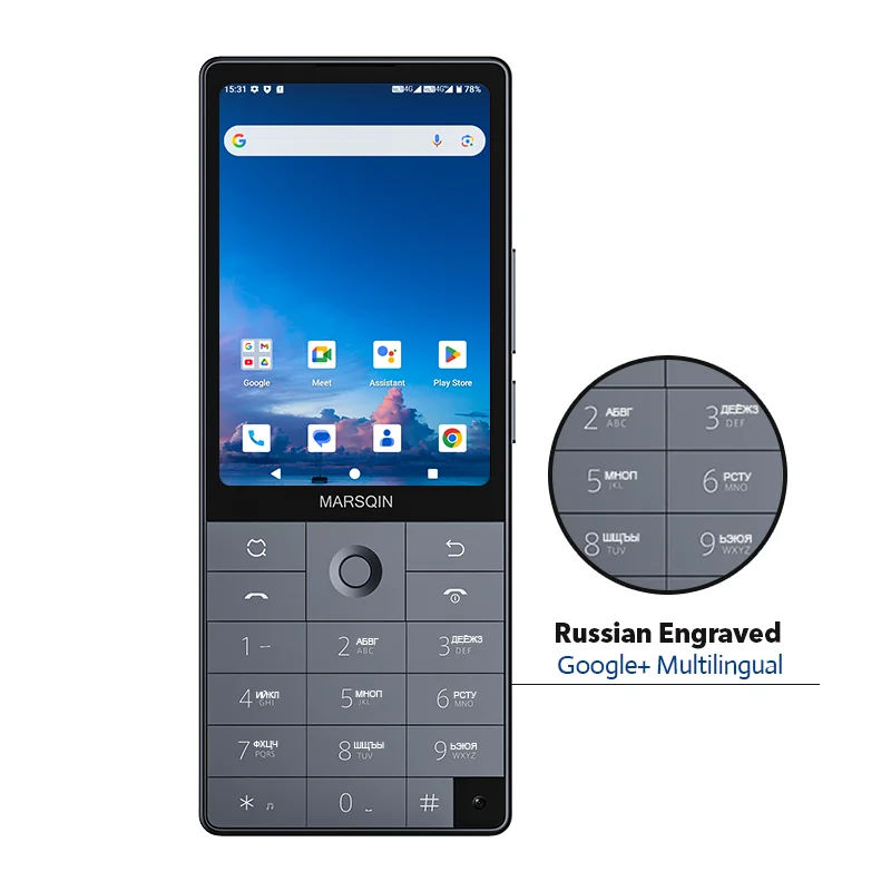 Qin F25 Dual SIM Smartphone with Android 14 and 128GB Storage