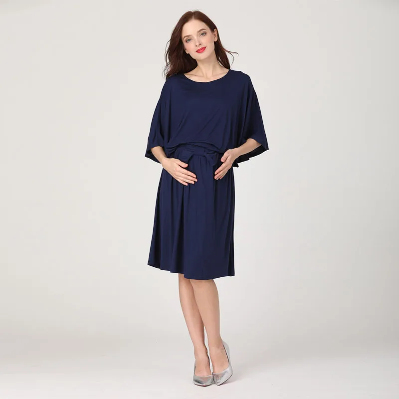 sachin and babi light blue dress Nursing Friendly Dresses | Stylish & Discreet