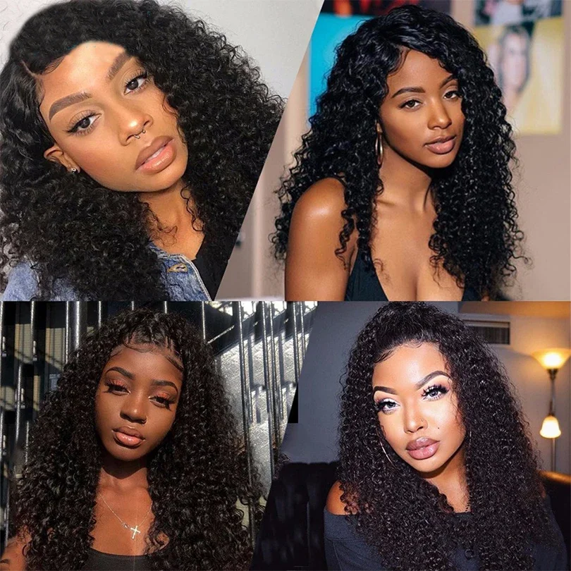 Brazilian Kinky Curly Hair Bulk for Braiding 100% Unprocessed Human Hair Bundles Extensions Curly 12-30inch 1/2/3 Pcs/Lot_voghion.com