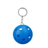 Boule à trous bleue