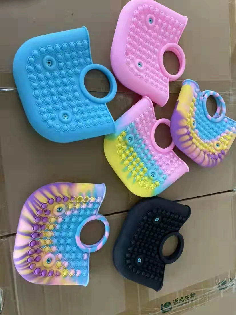 Новинка, большой набор игрушек It bubble, сенсорные попки, подарки, радужная квадратная игрушка-антистресс