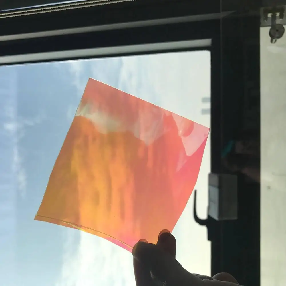 Transparent Super Clear Iridescent Reflective Rainbow TPU Car Wrap Protection Film
