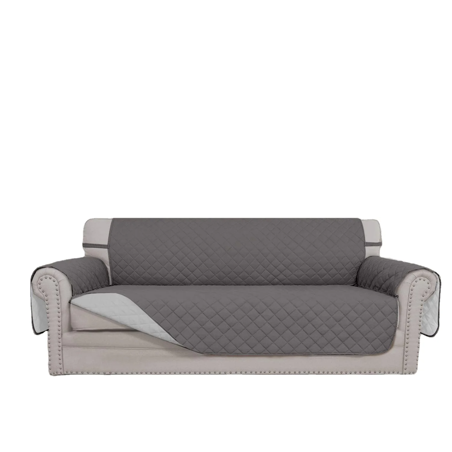 4-местный диван-кровать Чехол Реверсивный Couch водонепроницаемый чехол для дивана чехол эластичного пояса для 1, 2, 3, ремешок местный кушетки