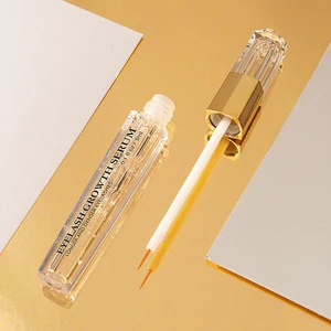 Custom Private Label Logo Natural Organic Eyelash Brow Length Boost Enhancer Eyebrow Eyelash Growth Serum