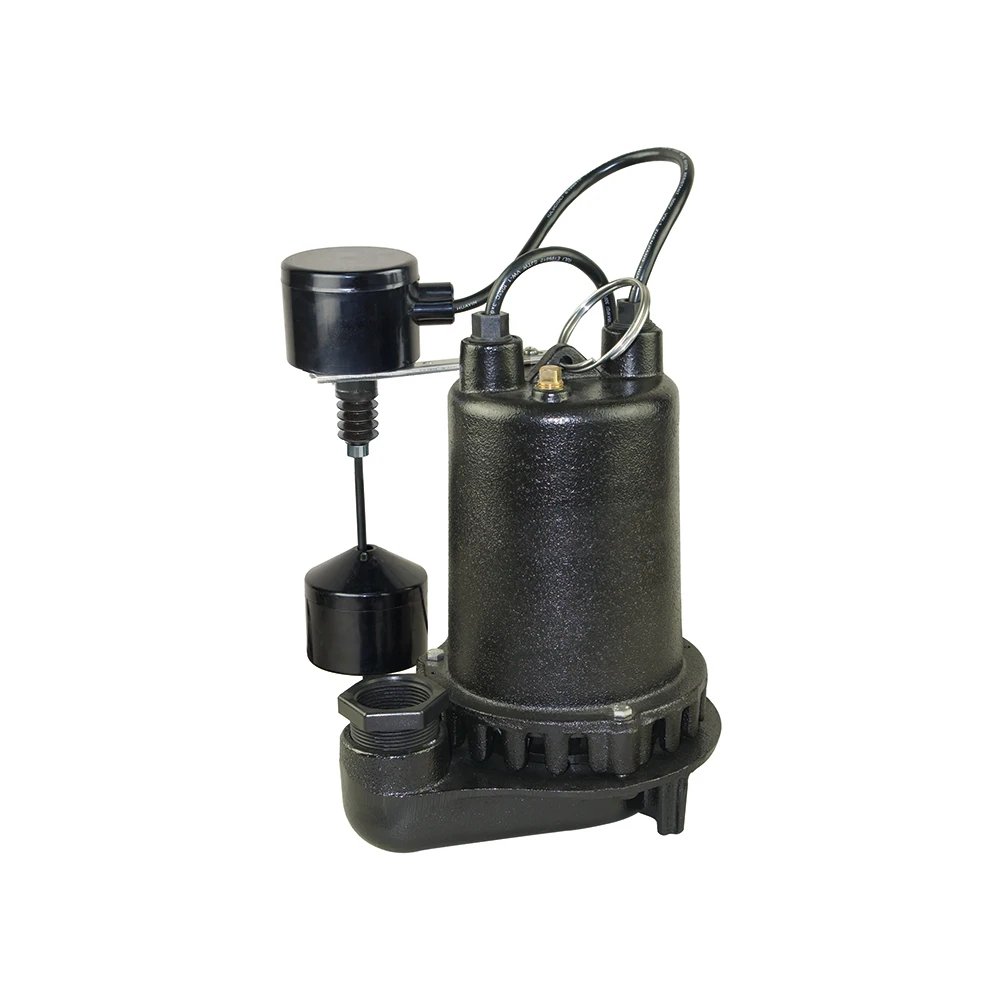 Automatic Overload Thermal Protector Heavy Duty Cast Iron Sump Pump