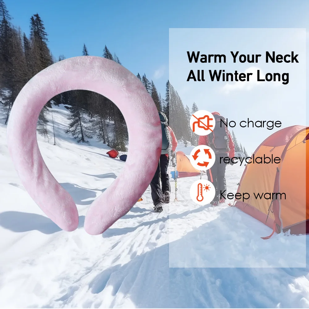 Winter Use 48 Centigrade PCM Heating Warm Neck Wrap Neck Shoulder Warming Ring