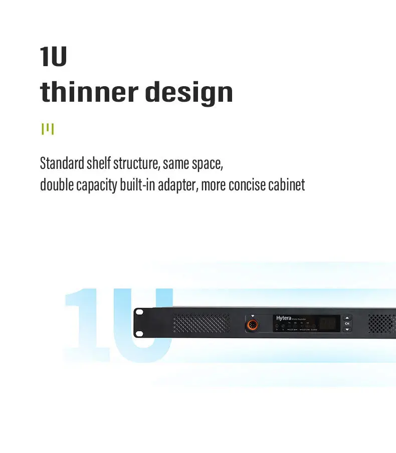 HYTERA HR1060 Digital Analog Automatic Switching High Power Two-slot Speech Flow Long Range repeaterHytera HR1060