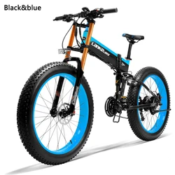 LANKELEISI 2024 1000W Electric Bicycle 26