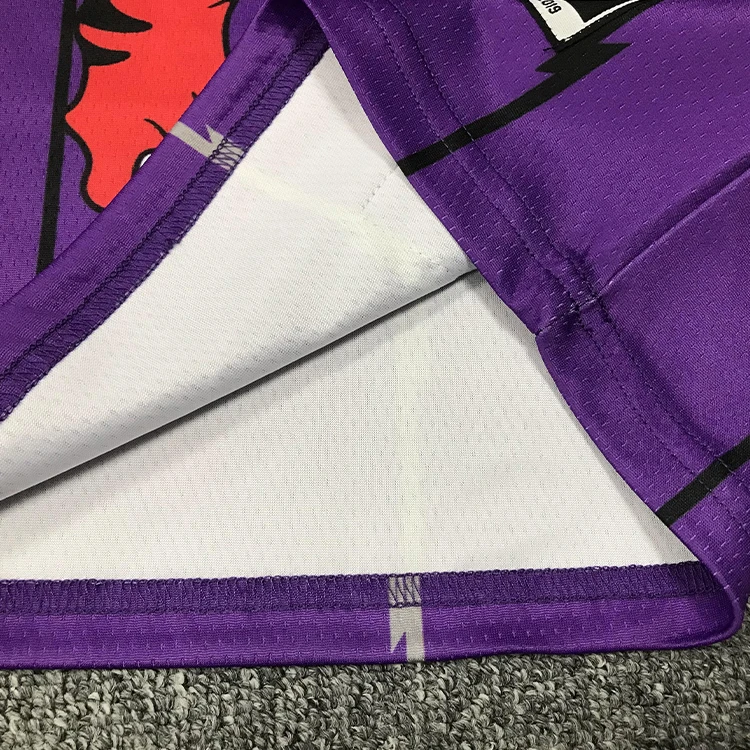 Custom Sublimation Tooth pitch series Basketball Uniform [Z118410124] -  purple / XS