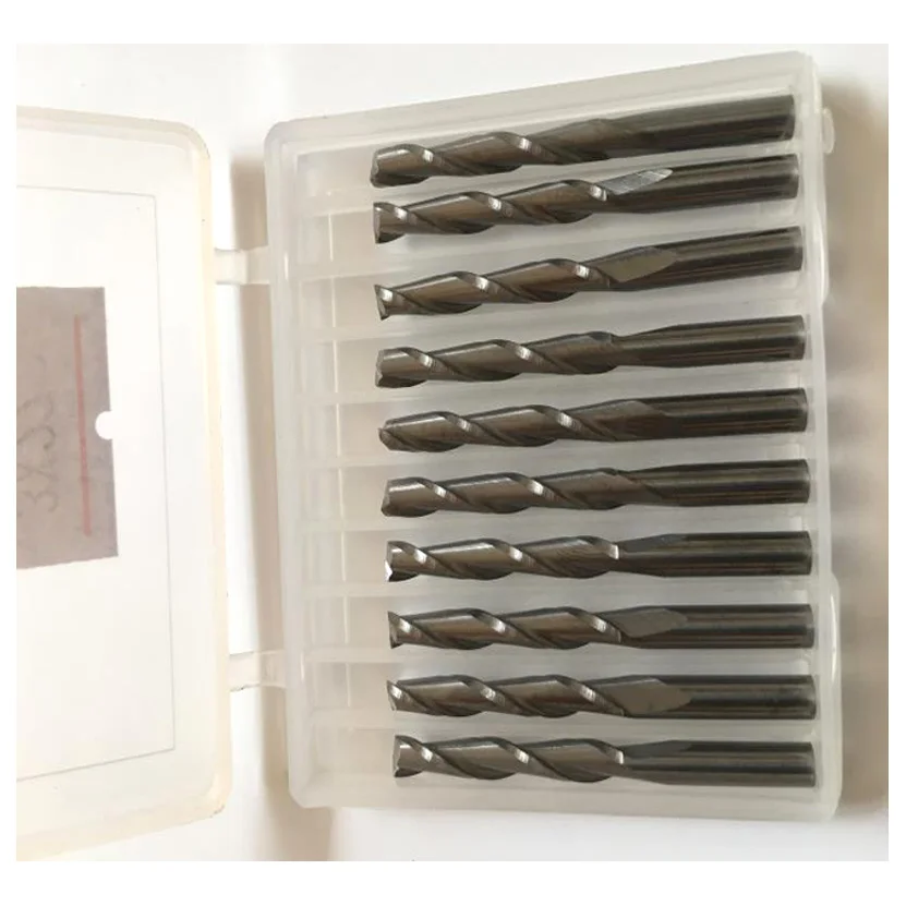 
Вольфрамовый карбид, 2 прямых флейта, инструменты для резки дерева, твердосплавная Концевая фреза с прямым покрытием для дерева 