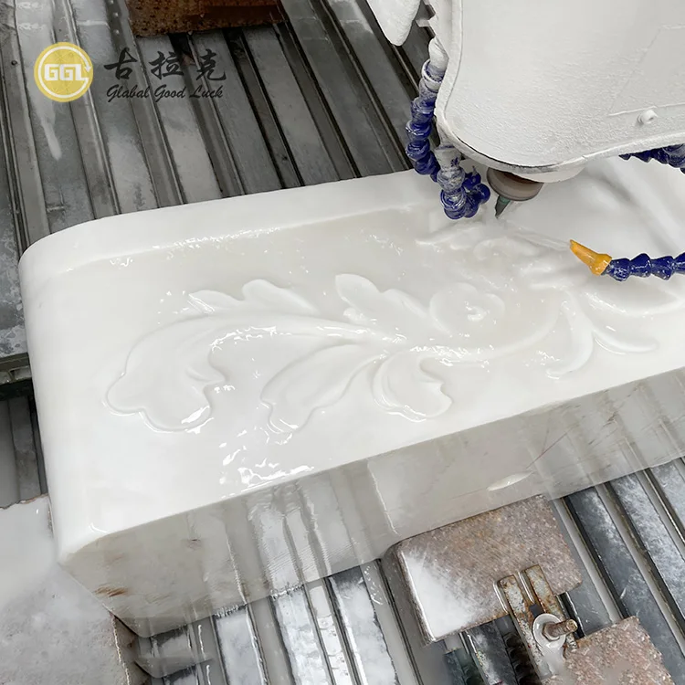 carving marble basin sculpture marble sink