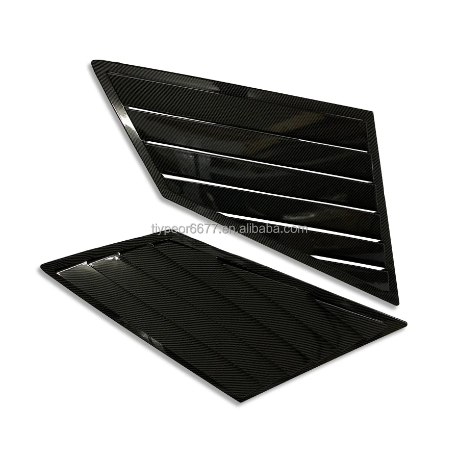 product tiypeor for kia kx5 sportage 2022   2023 rear side window louvers   air vent scoop shades cover blinds exterior accessories-9