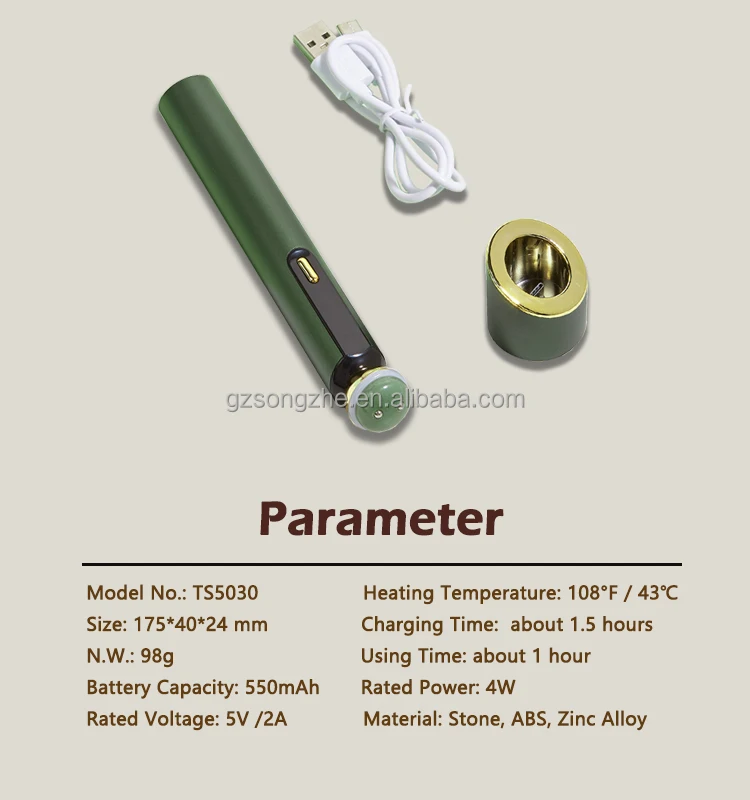 4 In 1 Facial Wand Eye Led Therapy Wand Microcurrent Hot Compress