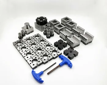 HPEDM  precision  system 3R user kit with  electrode  holder and centering plate ,drawbar for die EDM HE-R06791