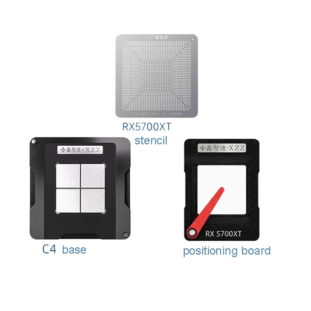XZZ Direct Heating BGA Template for Laptop CPU Reballing