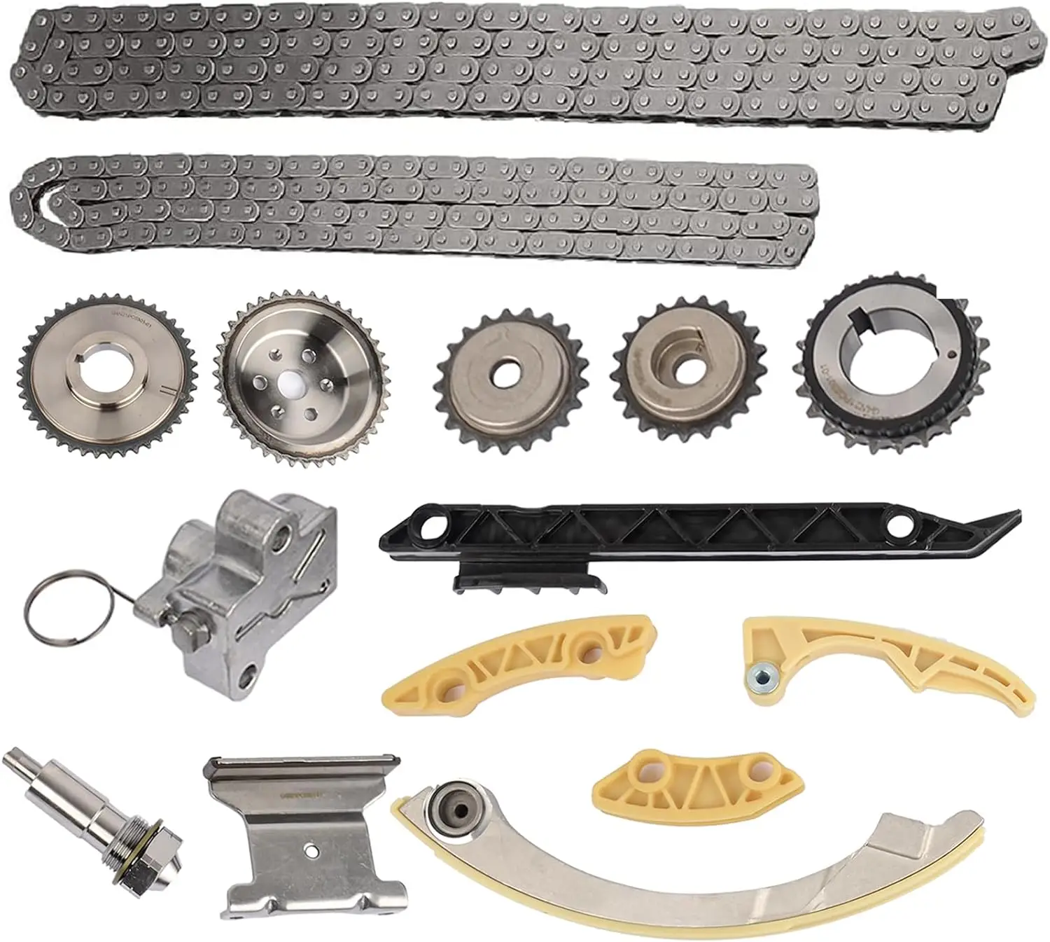 Timing Chain Kit Engine assembly For Chevy GMC Pontiac Saab Saturn OEM ...