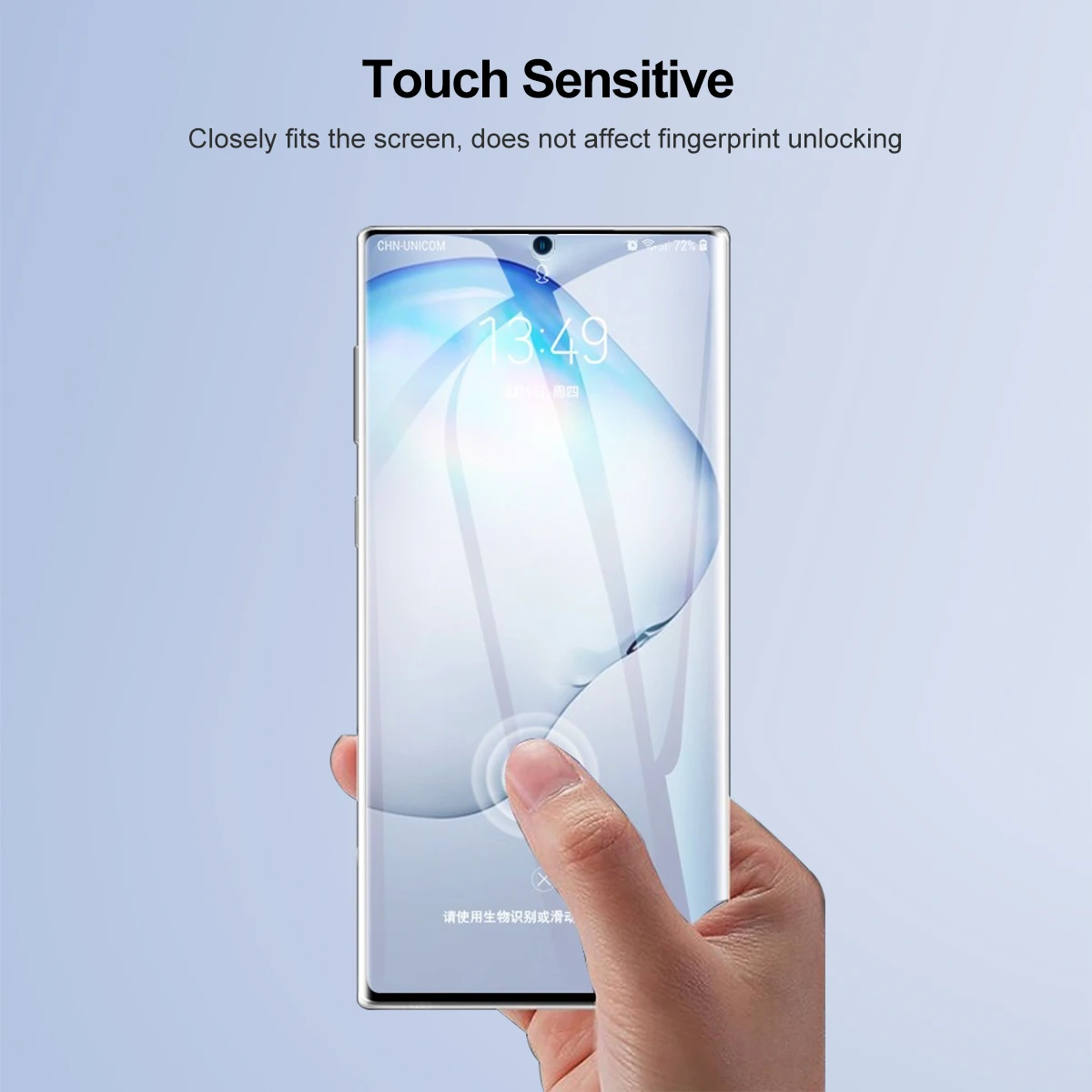 3d Uv Curing Tpu Screen Protector Mobile Uv Light Curing Film With Led Curing Machine supplier