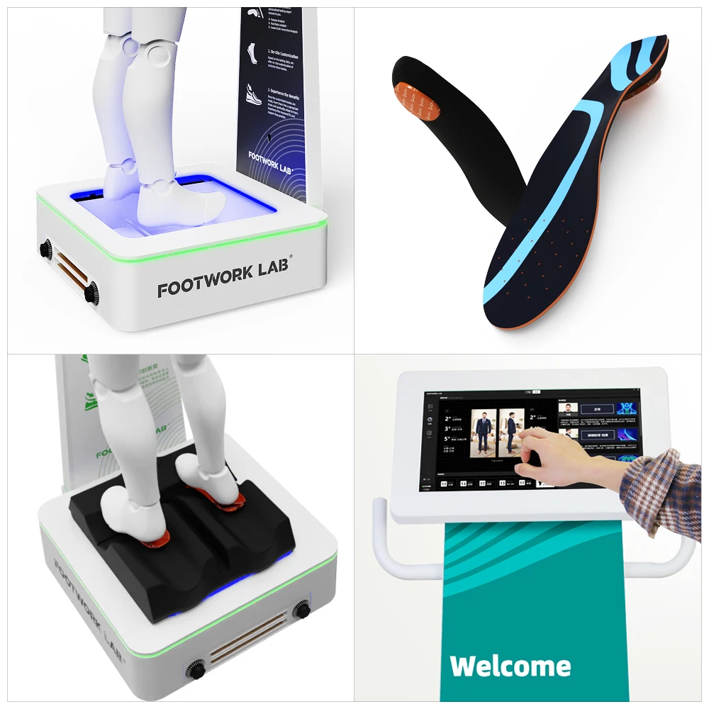 3d Foot Scanner Ai Detection Equipment Custom Molded Orthotic Insoles for Plantillas Ortopdicas