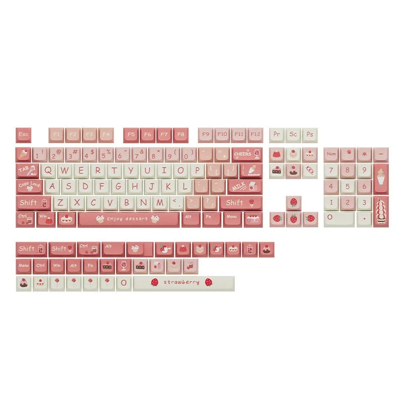 Custom Dye-Sublimated Keycap Set for Mechanical Keyboards