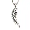 05512 Steel-colored Sniper Pistol - 60cm with Chain