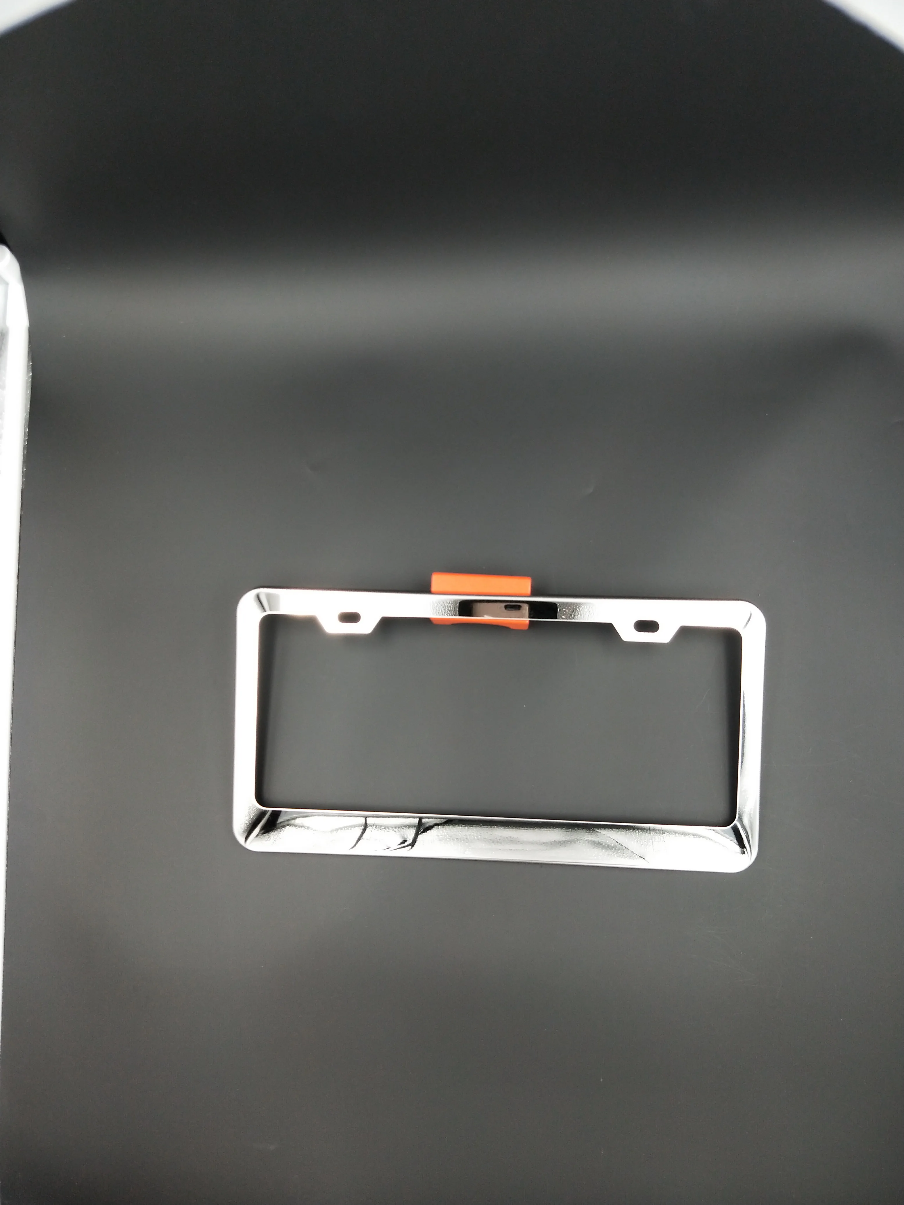 Stocked Custom Plain Heavy Duty Chrome License Plate Frame Stainless Steel