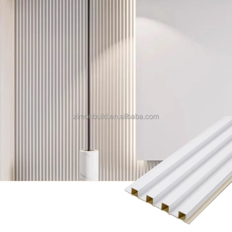High Quality Interior Wpc Fluted Wall Panel Wpc Wooden Wall Panel ...