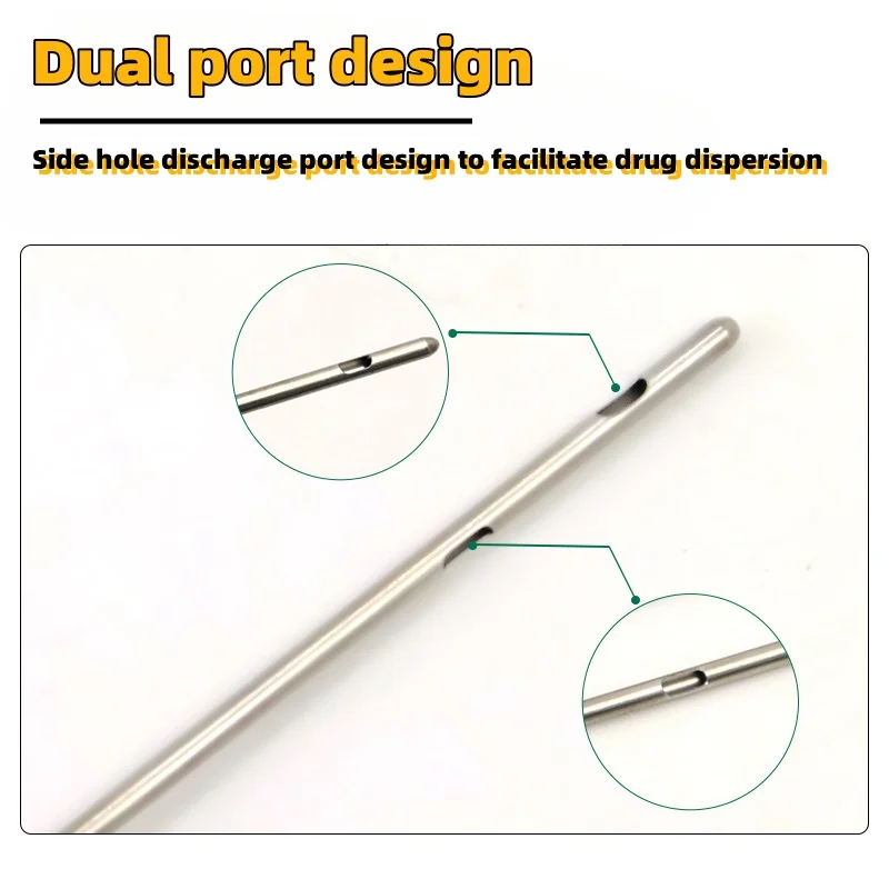 Veterinary Cow Mastitis Injection Cannula Needle for Passing Milk Specific for Cows