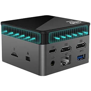 Intel 12th Alder Lake N100 NUC HTPC 12G DDR5 M.2 SSD WIFI BT TF card dual HDM I 4K 60Hz Mini PC Desktop Computer