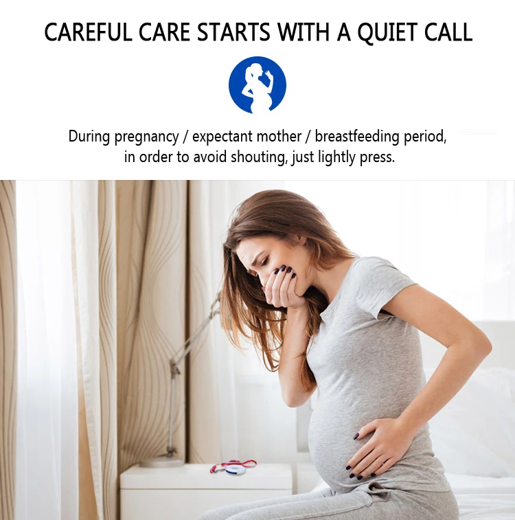 Home SOS button for elderly pregnant women Personal alarm system women safety personal alarm