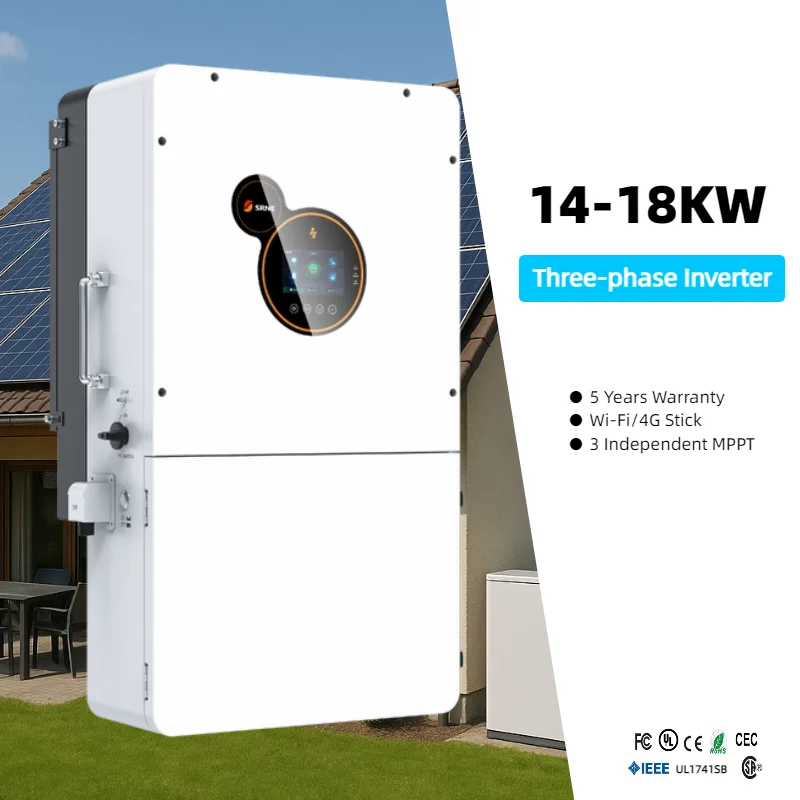 SRNE 14кW 16кW 18кW HESP Хибрид 48V Инвертор 3 Три Фазен Оф Грид Ти UL1741SB CEC Инвертор За Сончеви Панели Сплит Фазен Инвертор