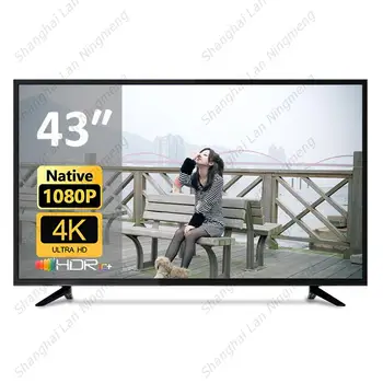 Hot Selling 43-Inch 4K Smart LED Television Manufacturer Direct Popular Design 43 Inch Smart TV