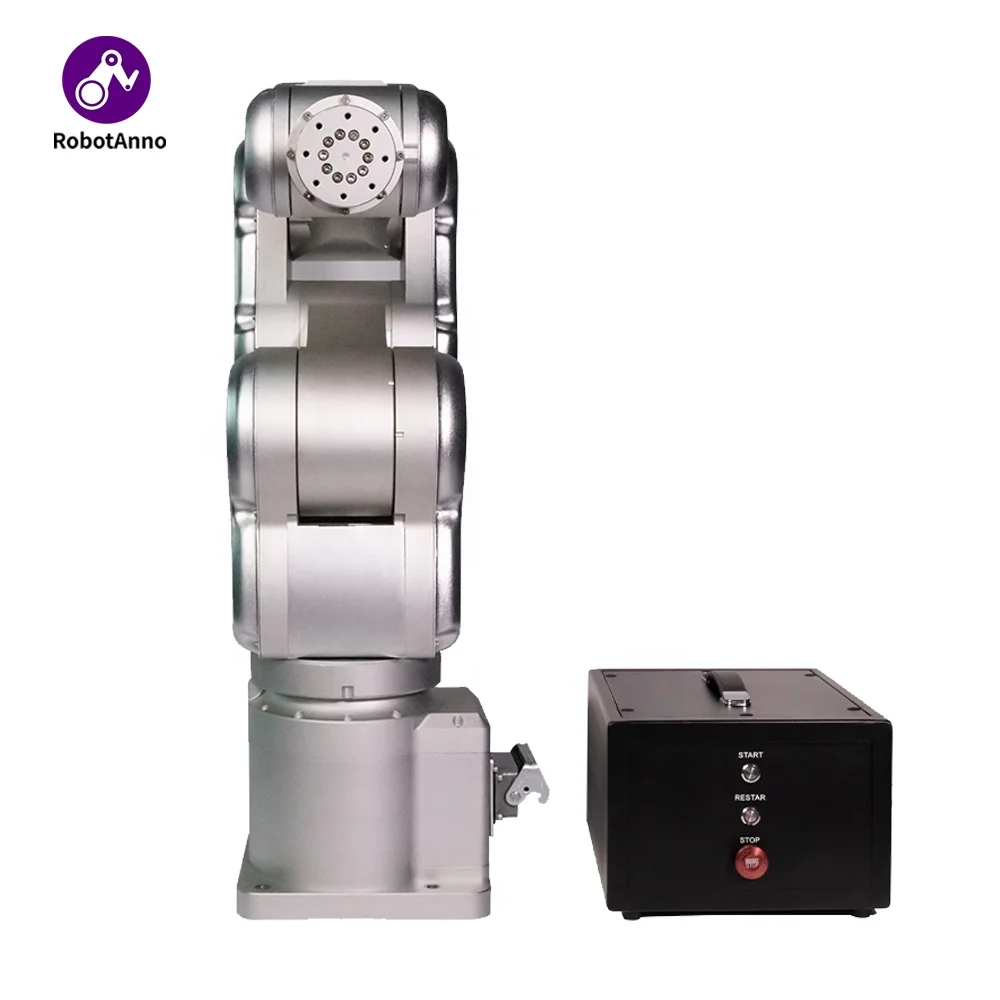 Professional Desktop 6-axis Robotic Arm, Light Industry Commercial Robotic Arm Transportable and Experimental