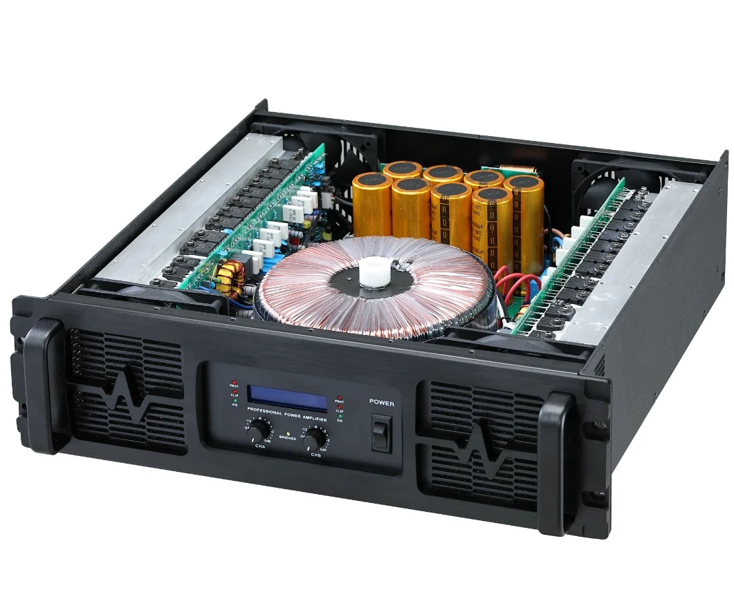 3U Class TD Power Amplifier - 8000W for Professional Audio